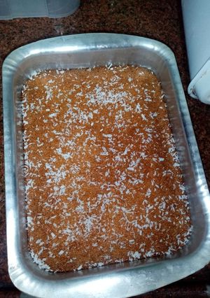 صورة لوصفة بسبوسه