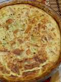 Quiche de Truta Defumada e Alho Poró (R. Própria)