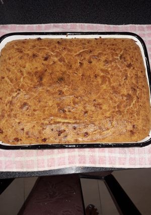 Una foto de Sopa paraguaya de sémola