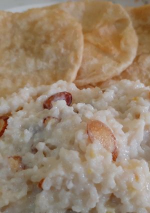 A picture of Rice kheer(favourite sweet dish learnt from mum).