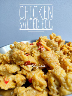 Foto resep Chicken Salted Egg / Ayam Telur Asin (madebyircia)