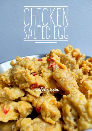 Foto resep Chicken Salted Egg / Ayam Telur Asin (madebyircia)