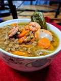 Sopa de lentejas