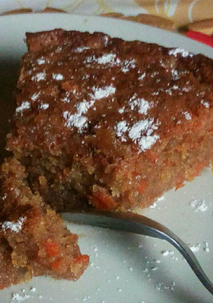 Una foto de Carrot cake o tarta de zanahoria II (Muy fácil de preparar)
