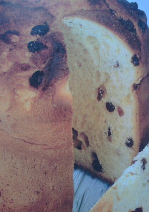 Una foto de Pan dulce navideño