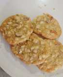 Galletas con cacahuate