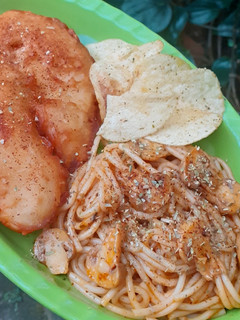 Foto resep Fish with Pasta Marinara Sauce