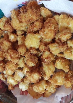 Una foto de Fritura de coliflor