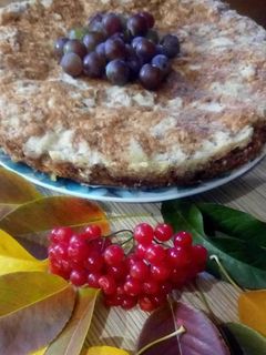 Фото Насыпной-яблочный пирог.