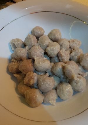Foto resep Pentol ala anak SD #jajananmasakecil