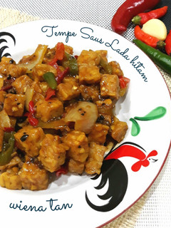Foto resep Tempe Saus Lada Hitam