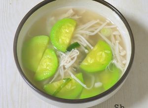 Foto resep Kuah Bening Zucchini Korea (애호박)
