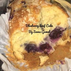 Blueberry Loaf Cake A picture of Blueberry Loaf Cake.