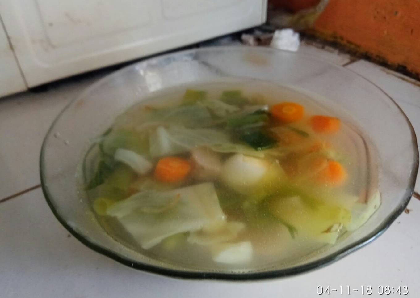 Sayur SOP bening