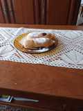 Bollo de leche con chocolate