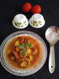 Chena and Raw Banana Kofta curry