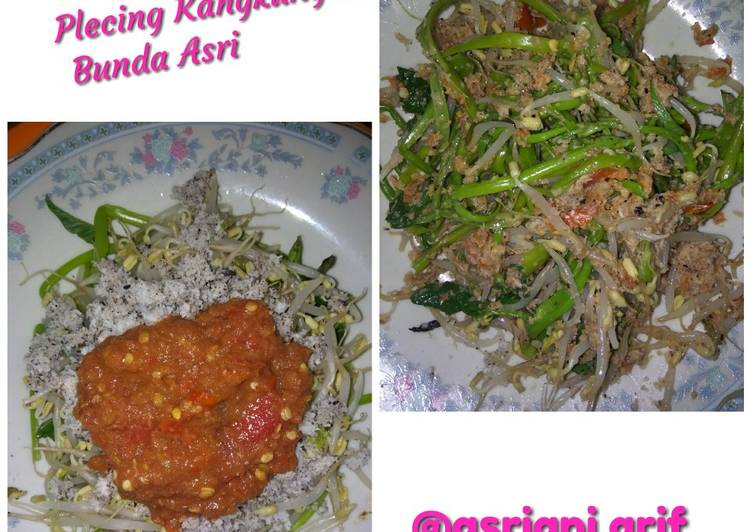 20. Plecing Kangkung Khas Lombok Ala Bunda Asri