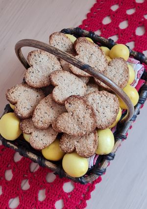 Una foto de Galletas energéticas de avena, coco y limón 🥥 🍋