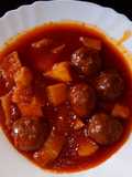 Albóndigas con patatas