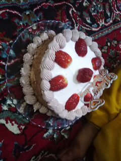 عکسی از دستور کیک تولد پدرجونم