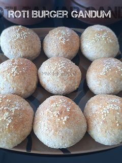 Foto resep Roti Burger Gandum⭐