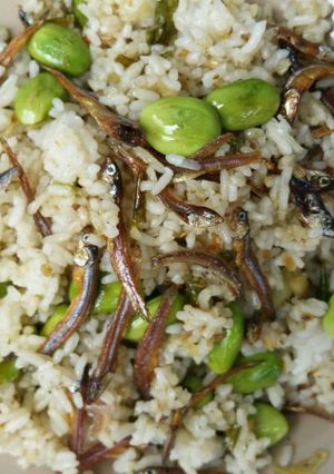 Foto resep Nasi Goreng Teri Pete Cabe Hijau