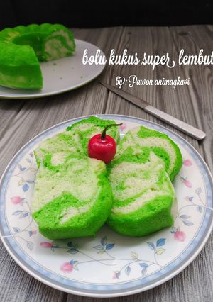 Foto resep 224# bolu kukus pandan super lembut
