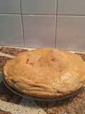 Tarta cremosa de fiambre y ricota