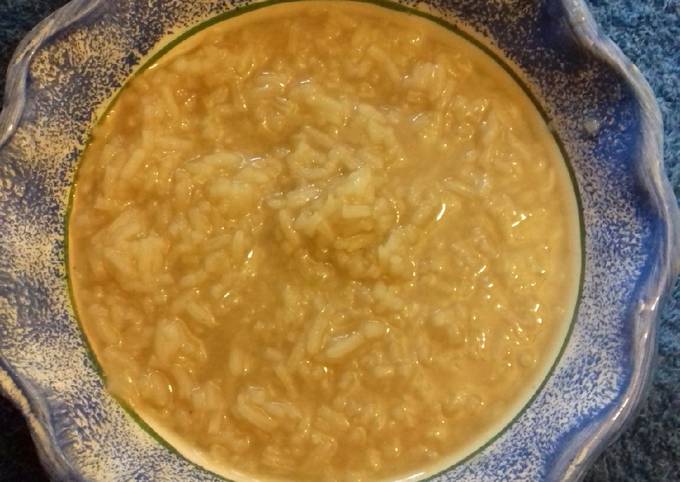 Arroz en agua, con piloncillo y canela Receta de Esther Soto- Cookpad