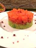 Tartare di salmone e avocado