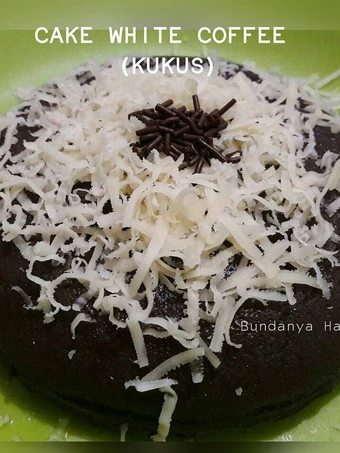Langkah Gampang Membuat Resep Cake White Coffee (tanpa mixer &amp; tanpa tepung) yang Bisa Manjain Lidah Anti Ribet, Mantap Sekali