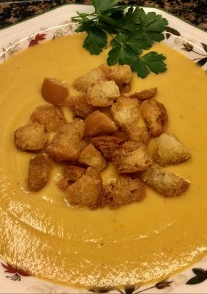 Una foto de Puré de verduras