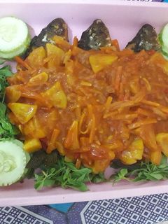 Foto resep Ikan mas asam manis
