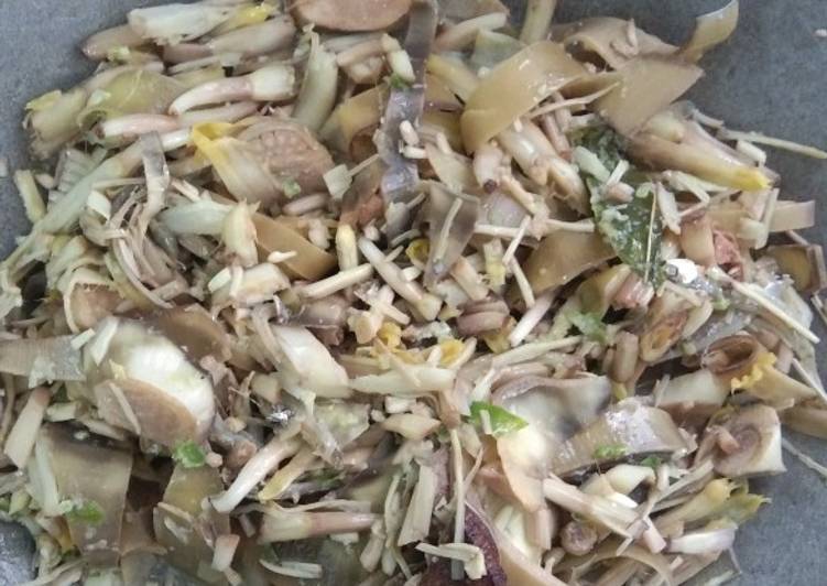 Oseng Jantung Pisang