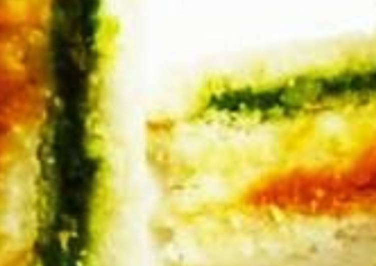 Tricolour sandwich