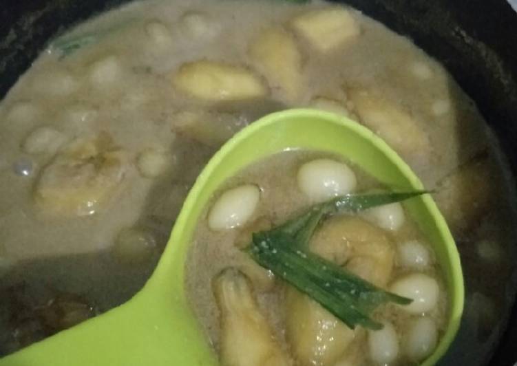 Intalu karuang banjar/bubur kancing atau ape yee,kolak aje dah😂