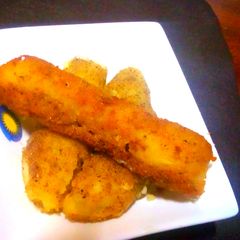 A picture of Croquette potatoes #5orlessingredientsrecipecontest.