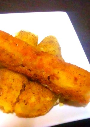 A picture of Croquette potatoes #5orlessingredientsrecipecontest.