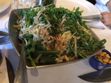 Ensalada de rucula para el asado