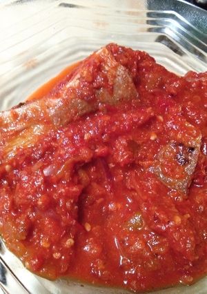 Foto resep Samba lado ikan asin