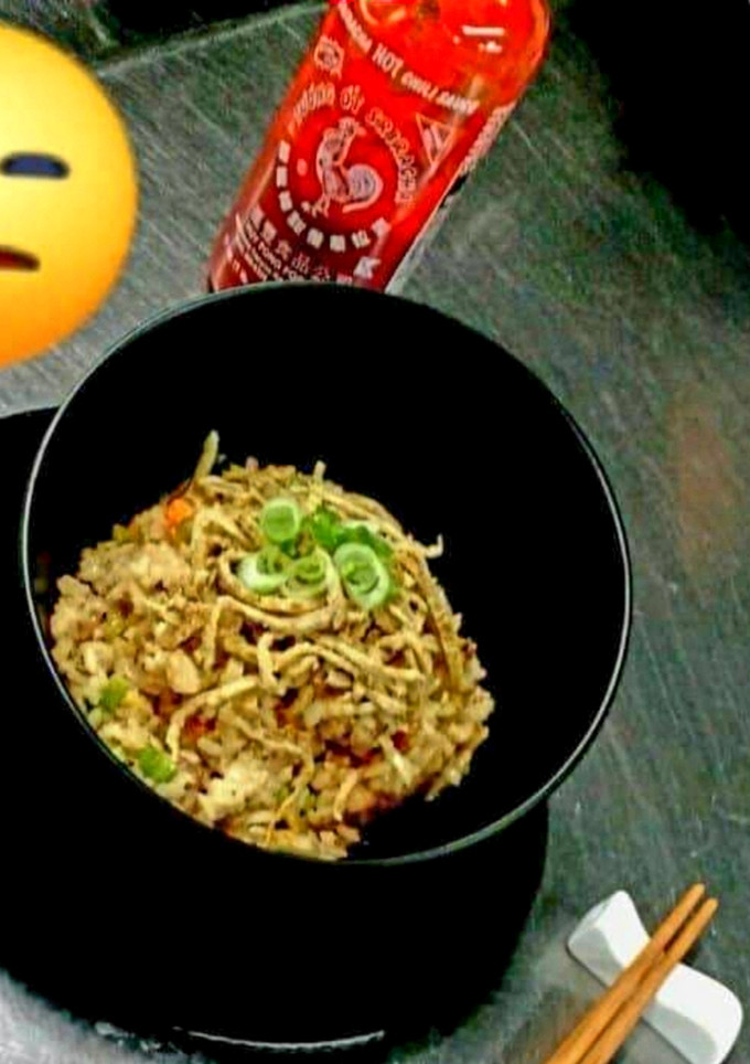 Una foto de Arroz frito chino