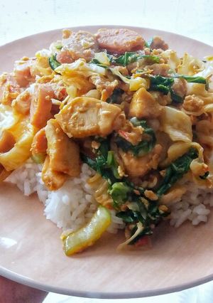 A picture of Crazy Rice Asian / Nasi Gila.