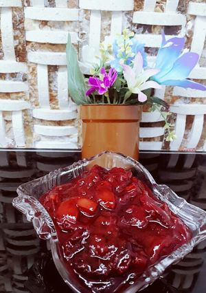 عکسی از دستور ترشک چند میوه