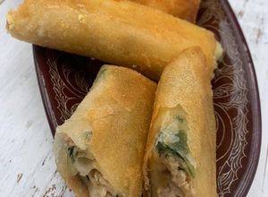 Une photo de Börek au thon et reblochon