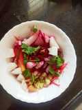 शलगम,मूली और गाजर की सलाद (Shalgam Mooli aur gajar ki salad recipe in Hindi)