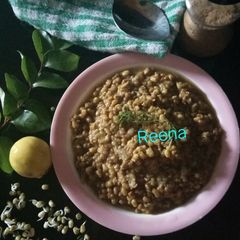 A picture of Sprout sabzi.