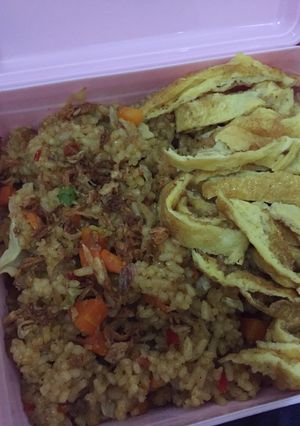 Foto resep Nasi goreng ala anak kost