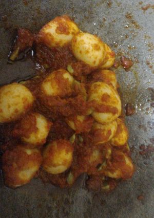 Foto resep Sambal Pete Telur Puyuh