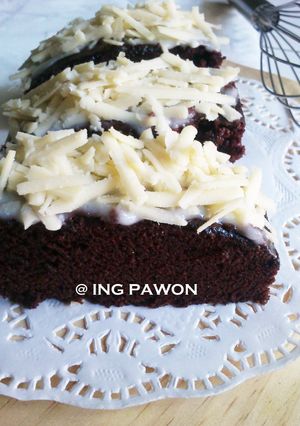 Foto resep Chocolate cake (no egg n simple)