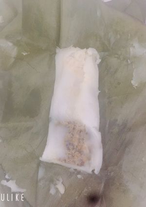 Hình của món Bánh gói lá chuối.